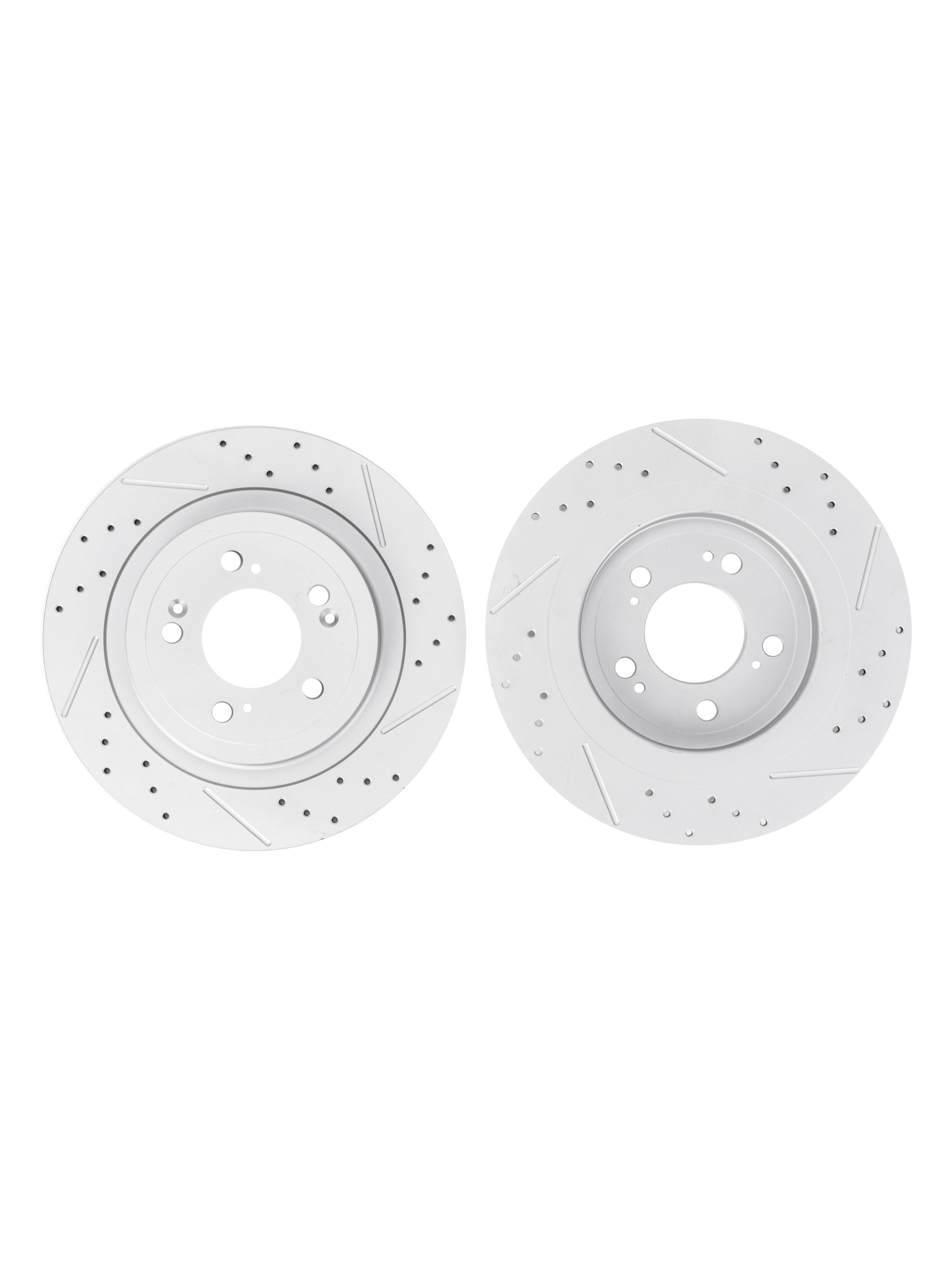 EXEED VX (7DCT). Задние слотированные/перфорированные тормозные диски DZK. 204000376AA - Миниатюра 1
